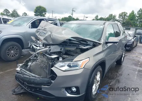 2018 Chevrolet Traverse Lt из США, поврежденный, VIN 1GNEVGKW1JJ249802
